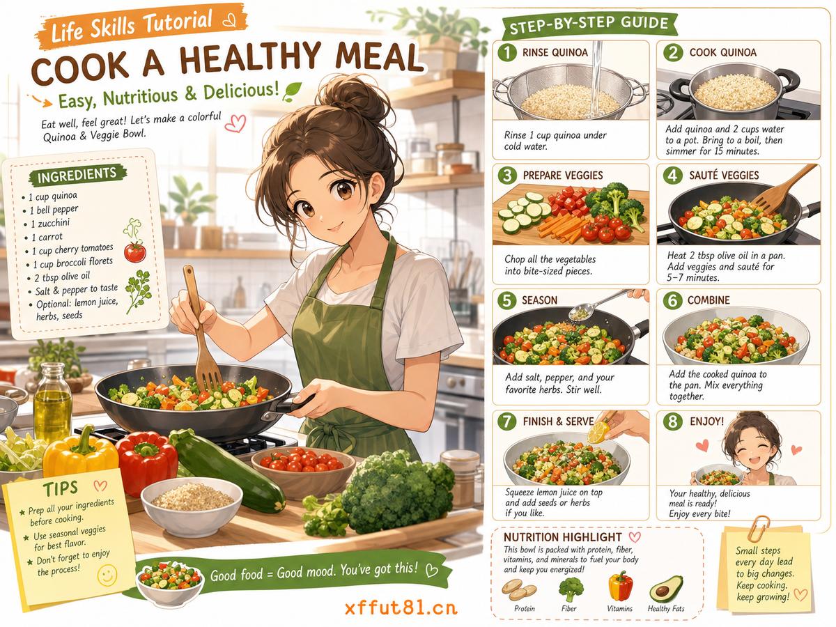 呦呦视频生活技能动漫-健康饮食教程